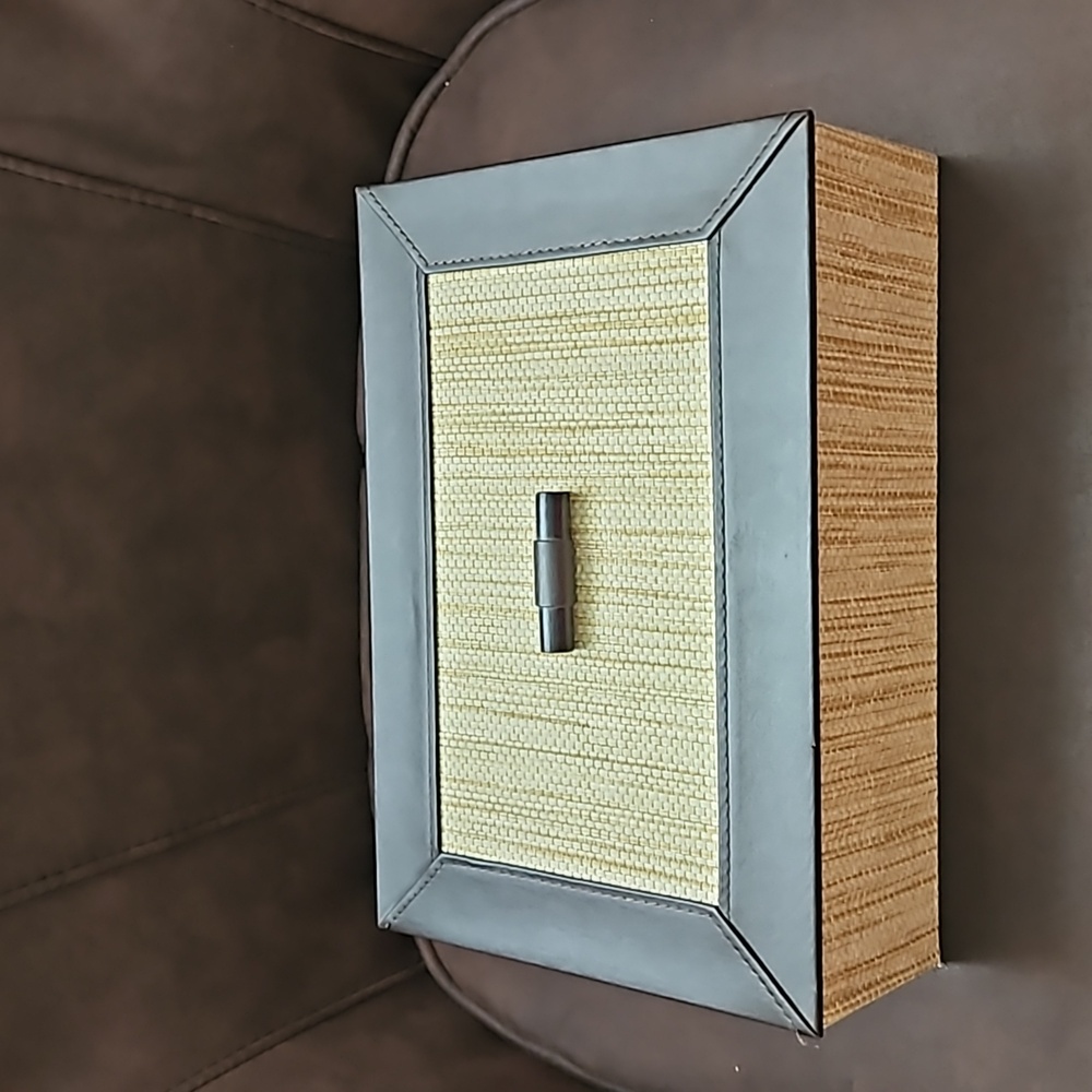 Starbucks Empty Jute Gift Box With Lid 2008